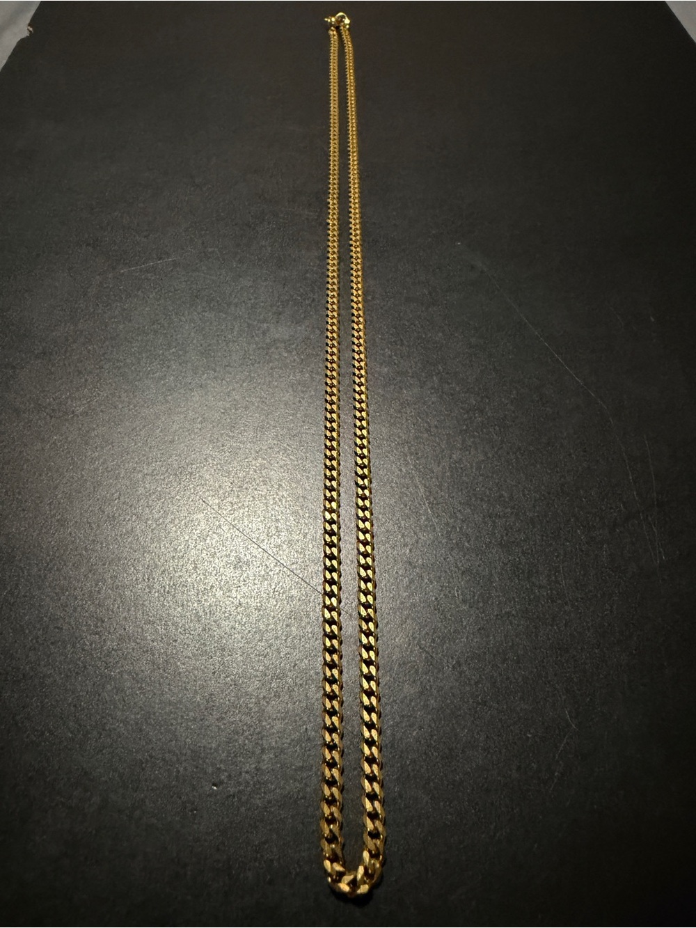 Men's Gold Chain Necklace - Classic Curb Link